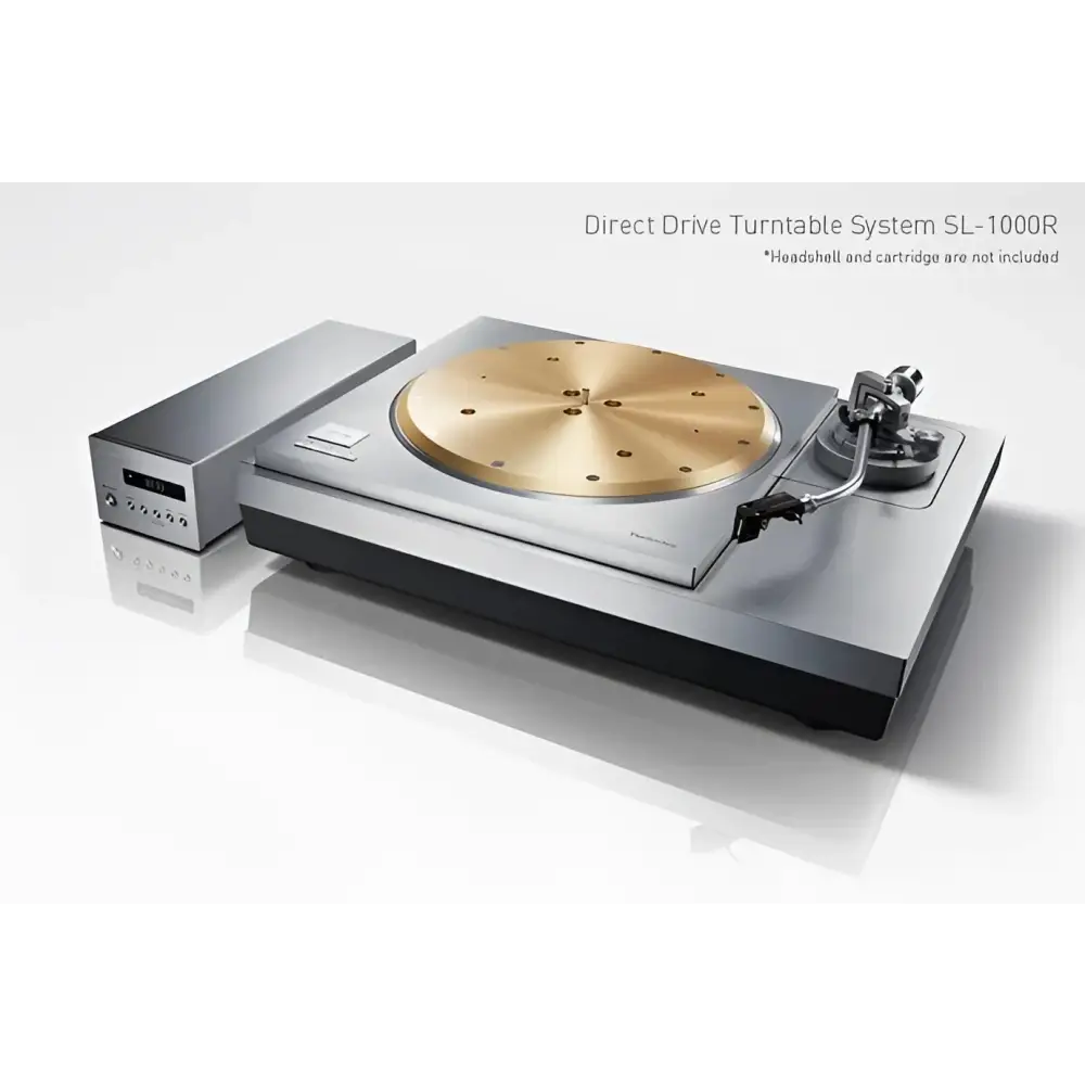 Technics SL 1000 R Plattenspieler mit hoher spezifischer Masse und ausgezeichneter Wiedergabequalität
