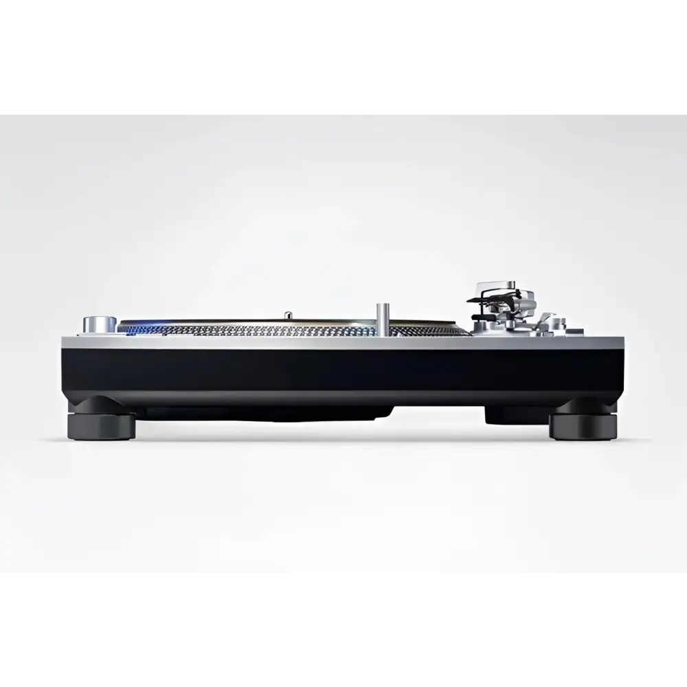 Schwarzer silberner Technics SL-1200G Plattenspieler mit Tonarm und Stylus, Grand Class