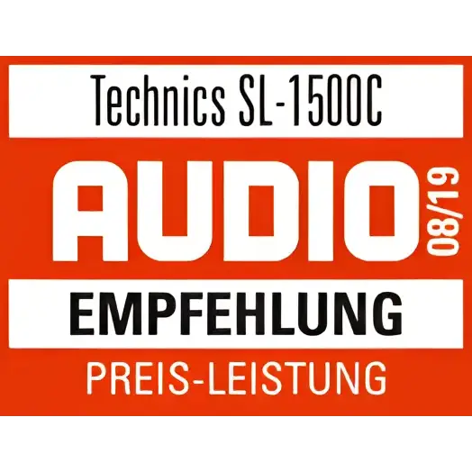 Produktempfehlung für Technics SL 1500C mit AUDIO-Auszeichnung, Preis-Leistung, Ortofon 2M Red