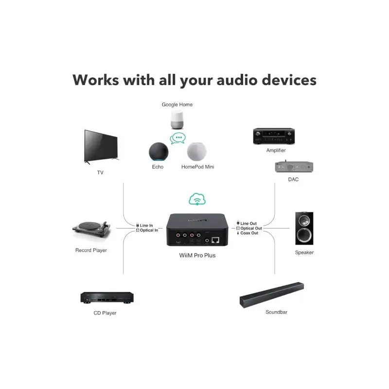 Wiim Netzwerkplayer Wiim Pro Plus Streamer