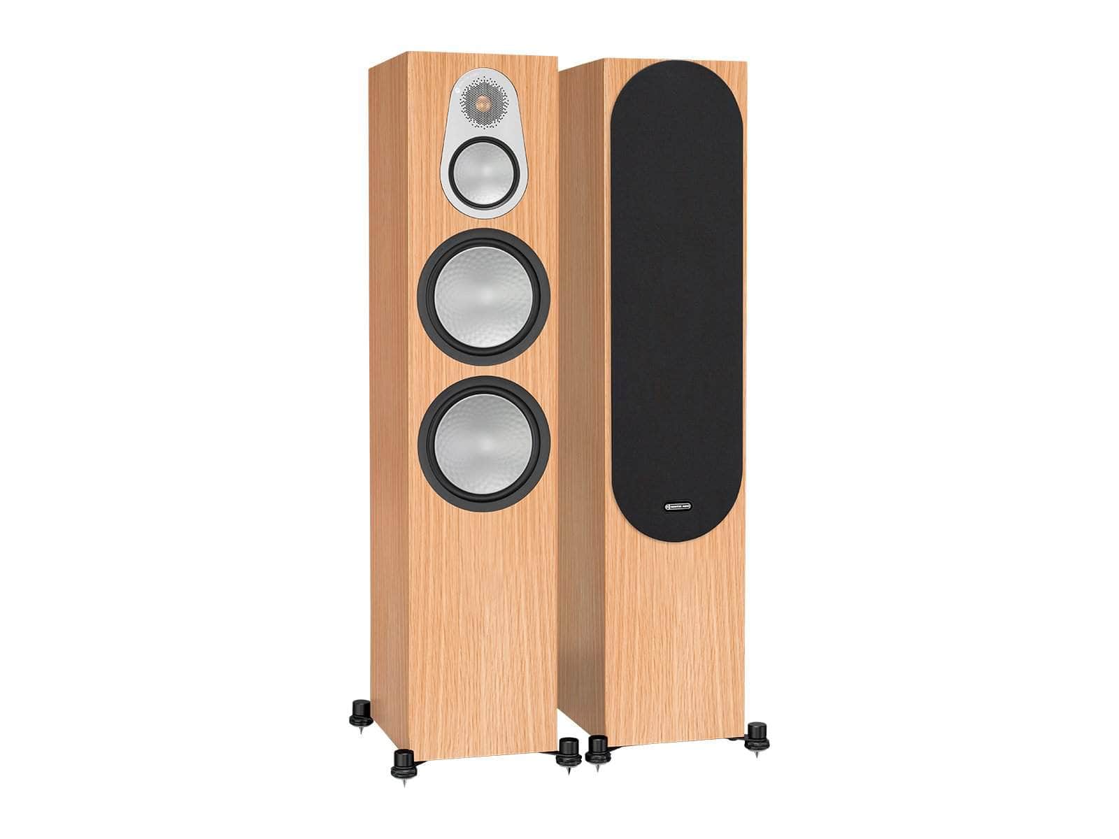 Monitor Audio Lautsprecher eiche natur Monitor Audio Silver 500 Standlautsprecher Paarpreis!