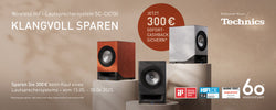 Technics CX-700 Klangvoll sparen, 300 € Cashback