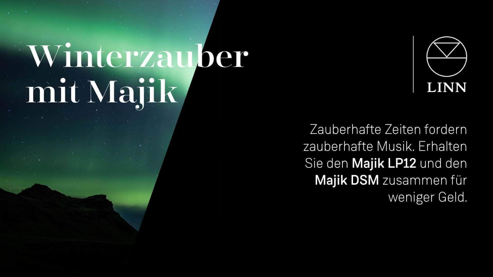 Linn Weihnachtsangebot 2019, Linn Majik DSM + Majik LP12