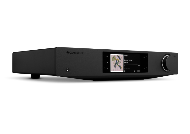 Cambridge Audio CXN100 SE Black – Schrägansicht