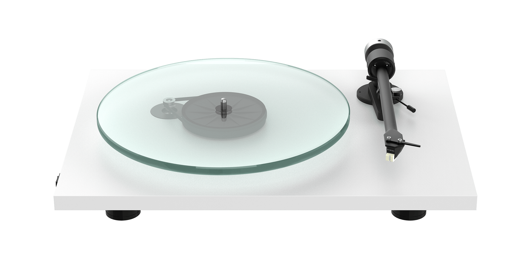 Pro-Ject T2 W in Matt Weiß