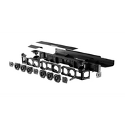 Disassembled Sennheiser AMBEO Soundbar Komponenten für besten Klang und Dolby Atmos