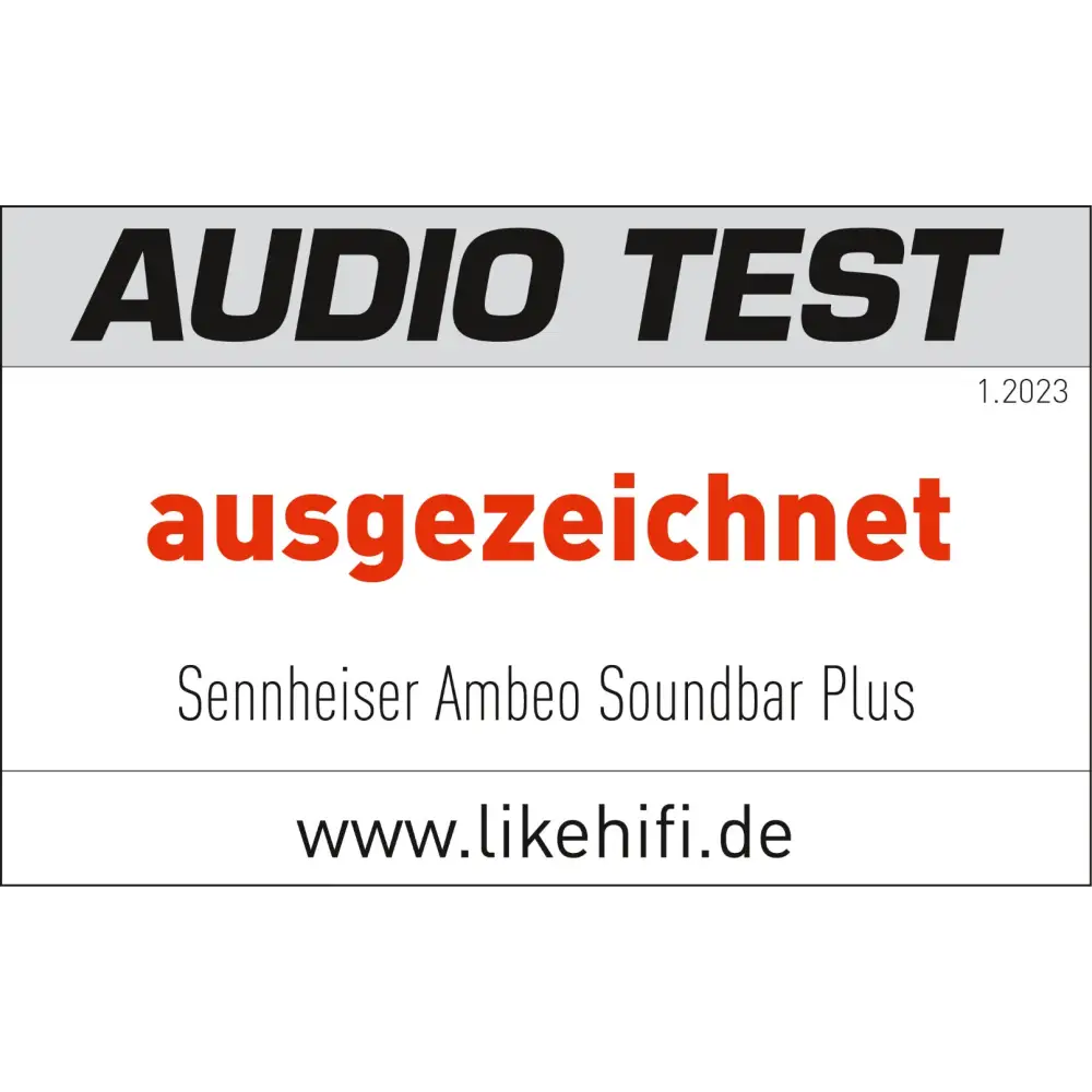 sennheiser Soundbar AMBEO Soundbar plus Sommeraktion bis 15.7. !
