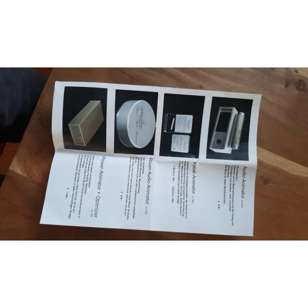 artkustik ZUBEHÖR zur KLANG- und BILDOPTIMIERUNG Artkustik Raumanimator