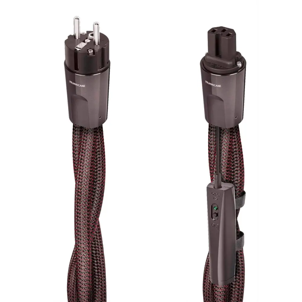 audioquest Netzkabel 1 Meter Audioquest Hurricane Source  1 Meter