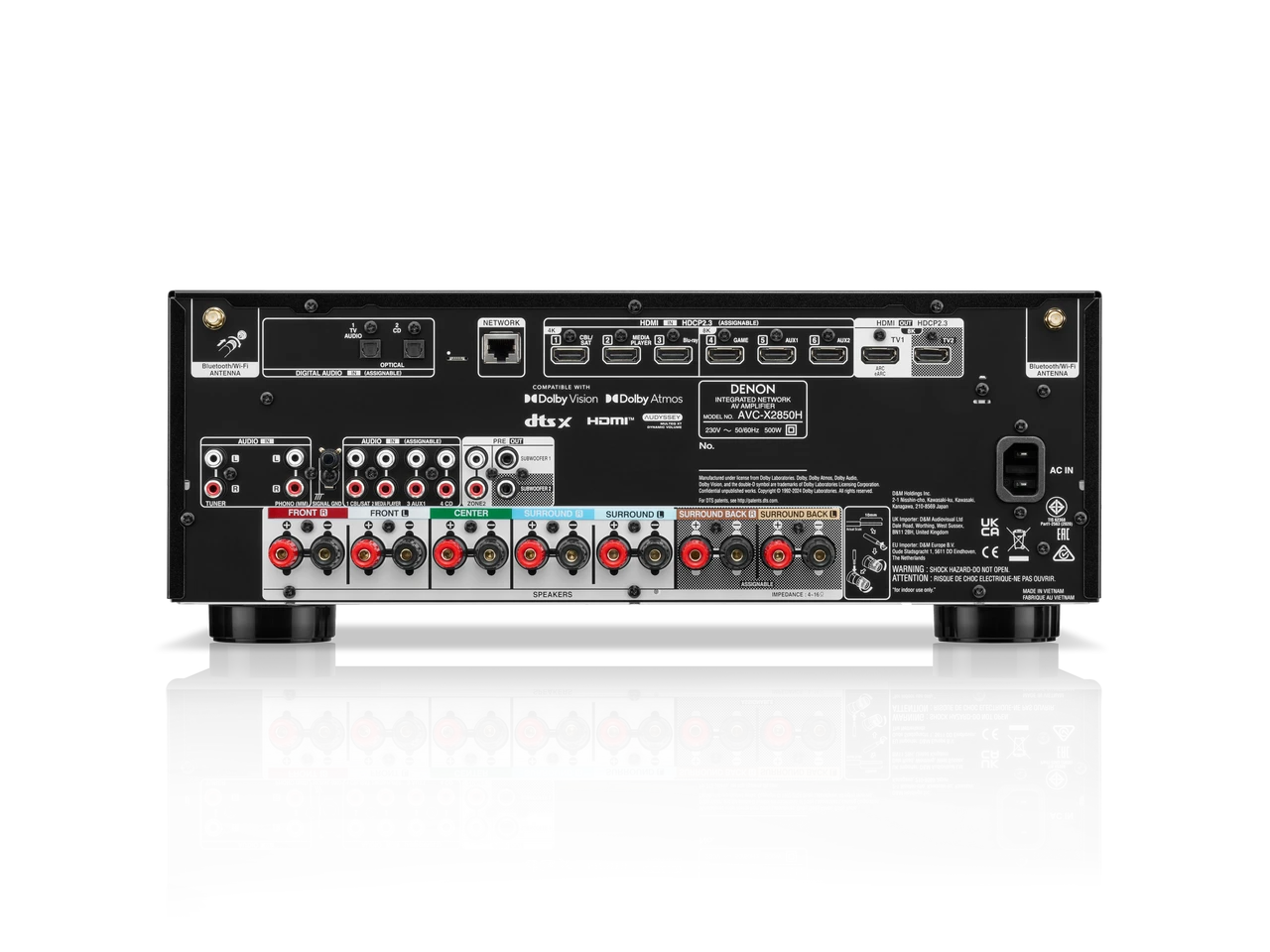 Denon AV-Receiver Denon AVC-X2850H 7.2 Receiver NEU ! 09 2025