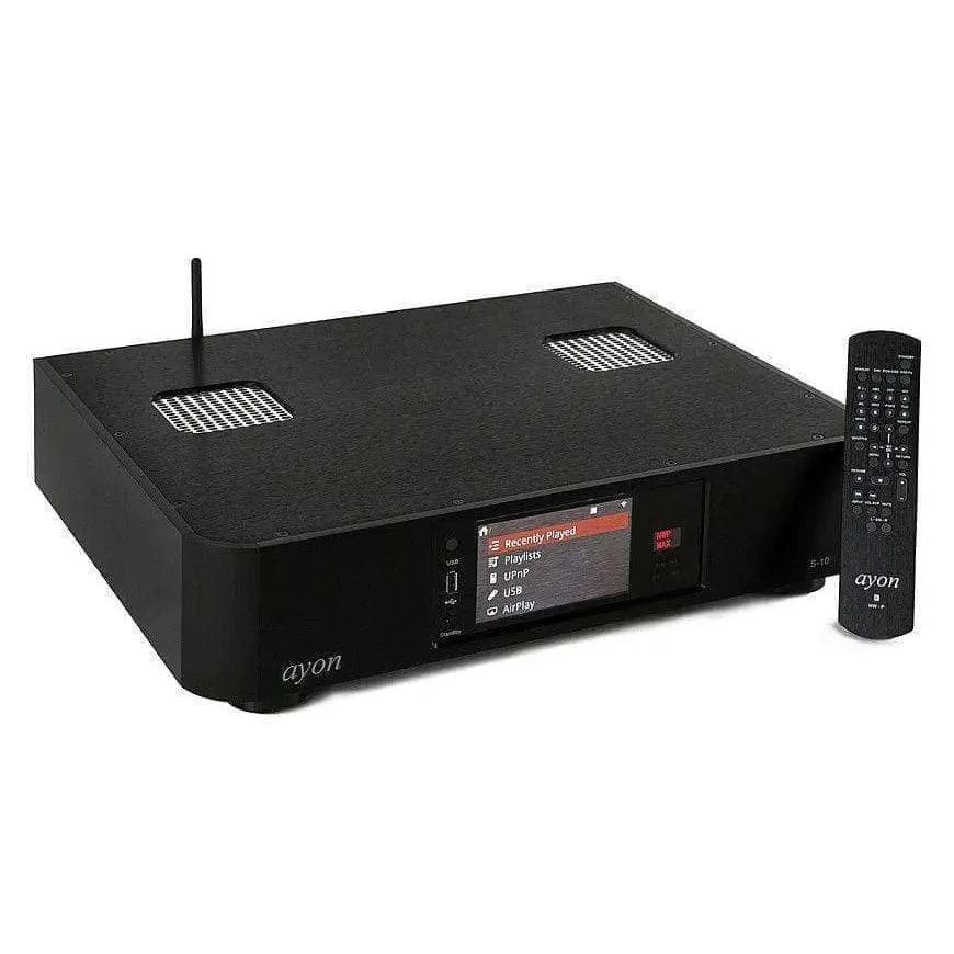 AYON AUDIO Austria Netzwerkplayer schwarz originalverpackt Ayon Audio S-10 II mit Preamp