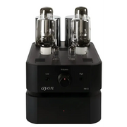 Black Vacuum Tube Verstärker Ayon HA-3 Modell 2021 mit Signalpfad und AA45 Mesh