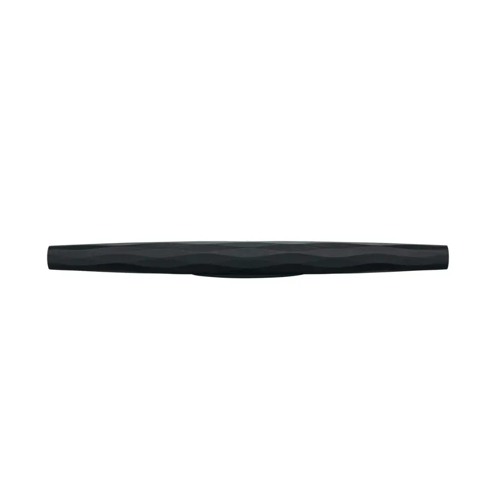 Dunkelgraues, schlankes, strukturiertes Formation Bar Soundbar aus der B&W Formation Serie