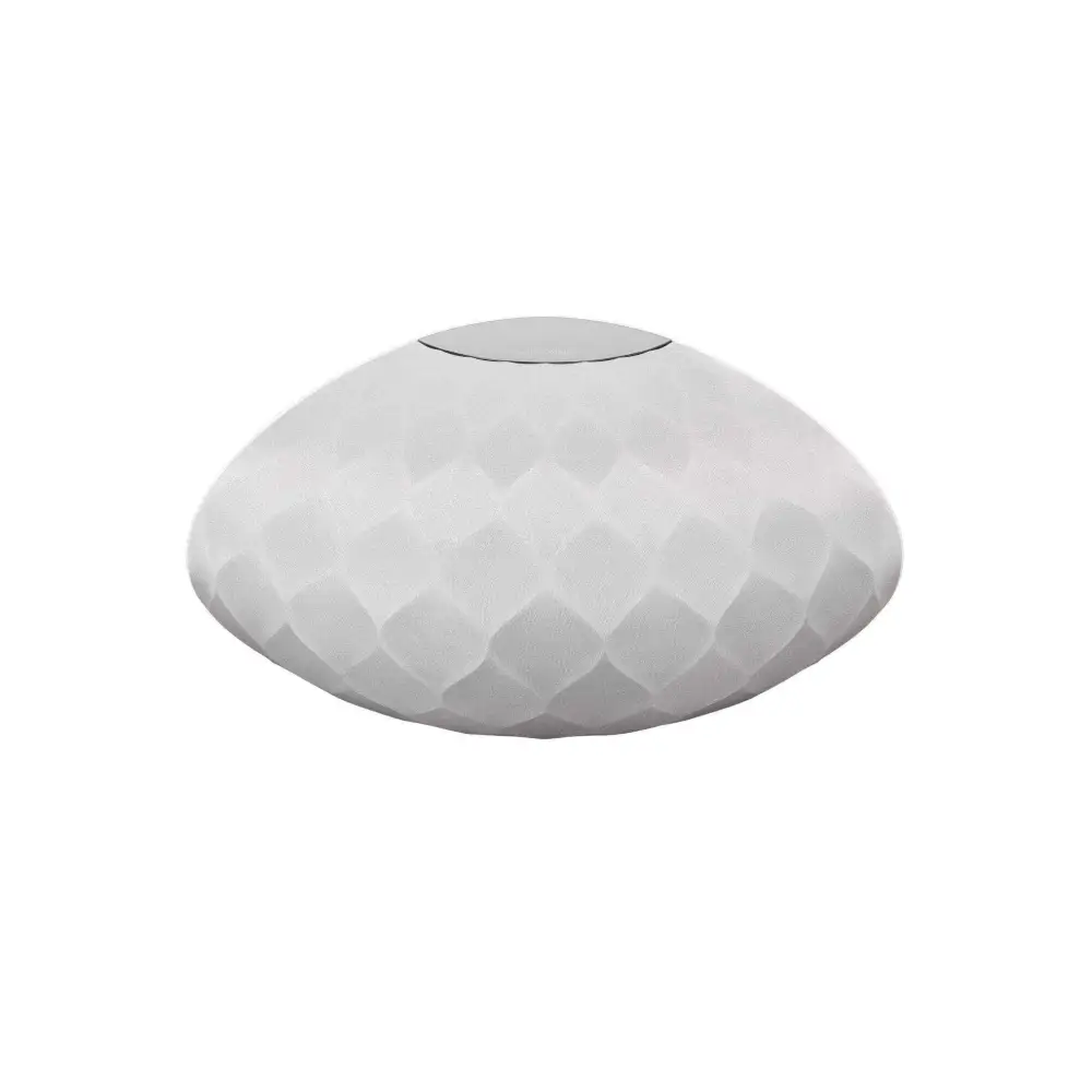 Hellgraue Formation Wedge Vase mit Textur, ideal für Formation Suite und immersives kabelloses Soundsystem