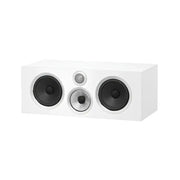 Weiße B&W HTM71 S2 Centerlautsprecher mit fst™ continuum™ membran und mehreren Treibern