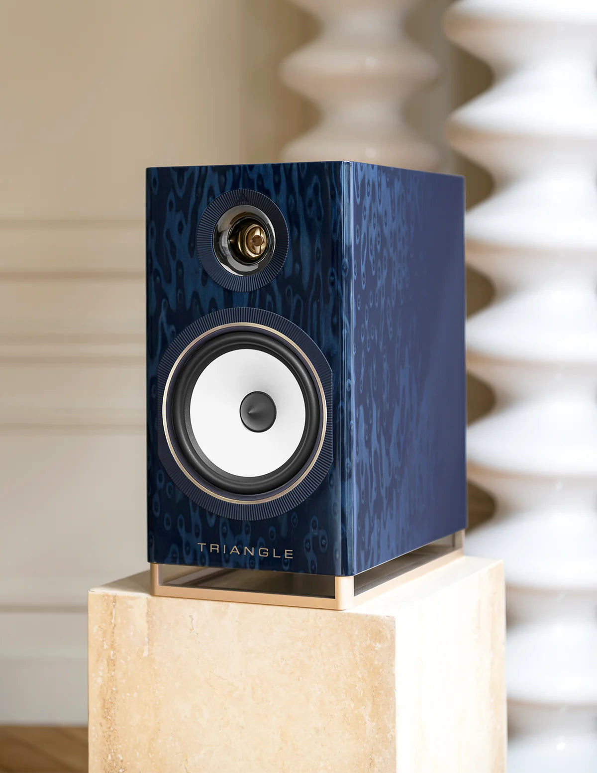 Triangle Bluetooth Lautsprecher Astral Blue TRIANGLE CAPELLA AKTIVSYSTEM komplett Paar