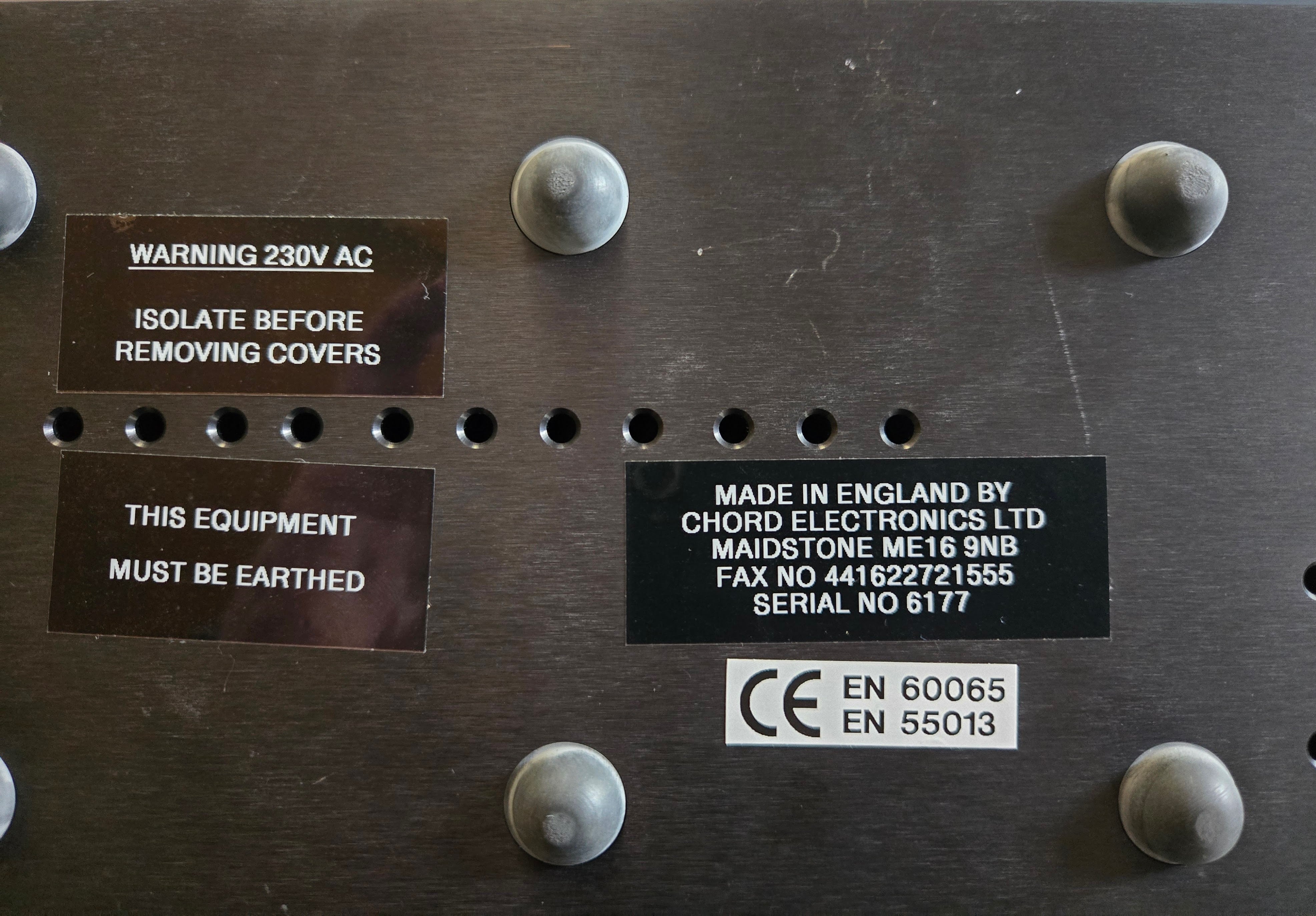 Chord Electronics DAC CHORD 64 DAC schwarz