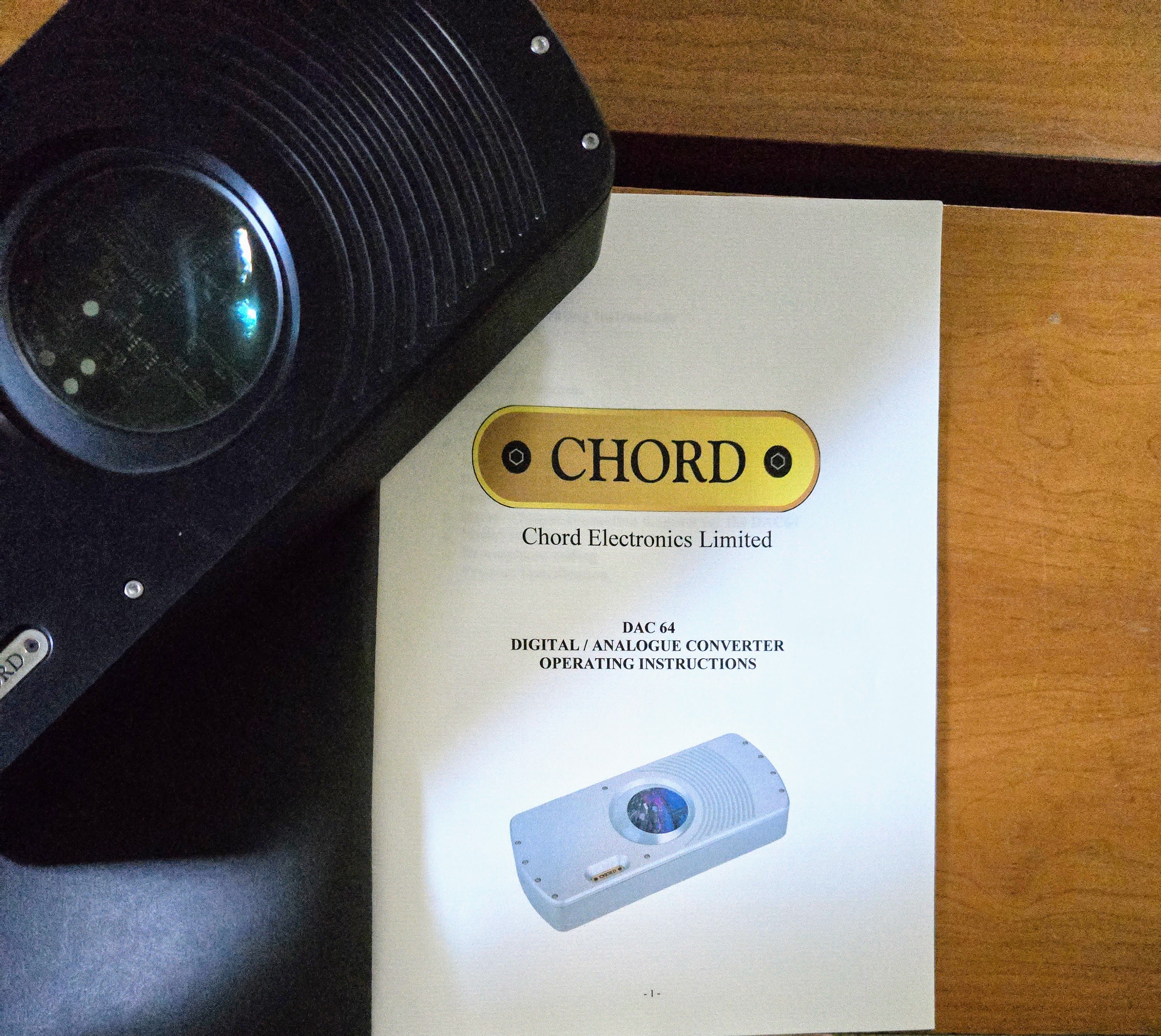 Chord Electronics DAC CHORD 64 DAC schwarz