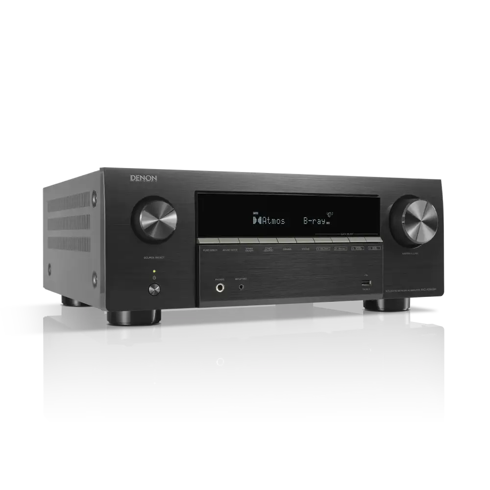 Denon AVC-X3900H schwarz – Frontalansicht
