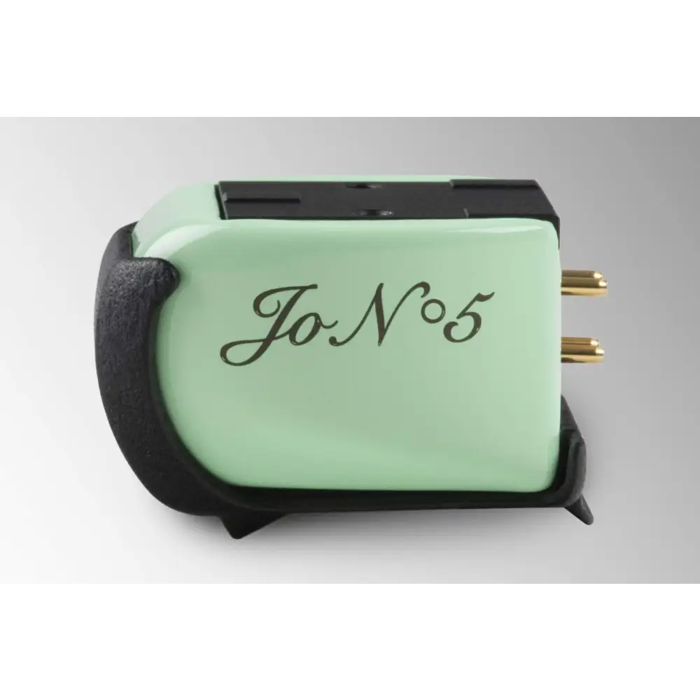 Leichter grüner und schwarzer Turntable- Tonabnehmer mit goldfarbenen Pins für EAT Jo No5