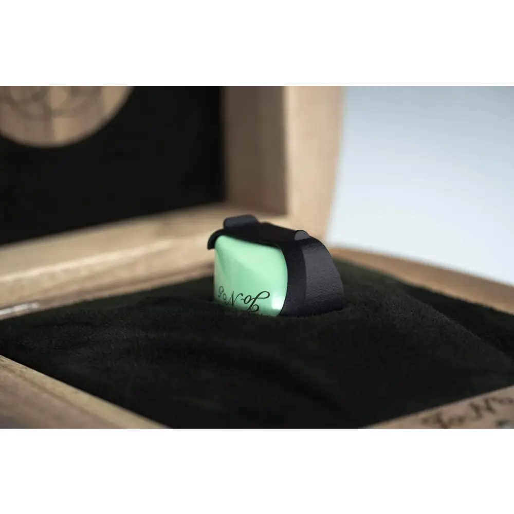 EAT Jo No5 Tonabnehmer mit beweglichem Spulen-Design und feiner Linie in hellgrün