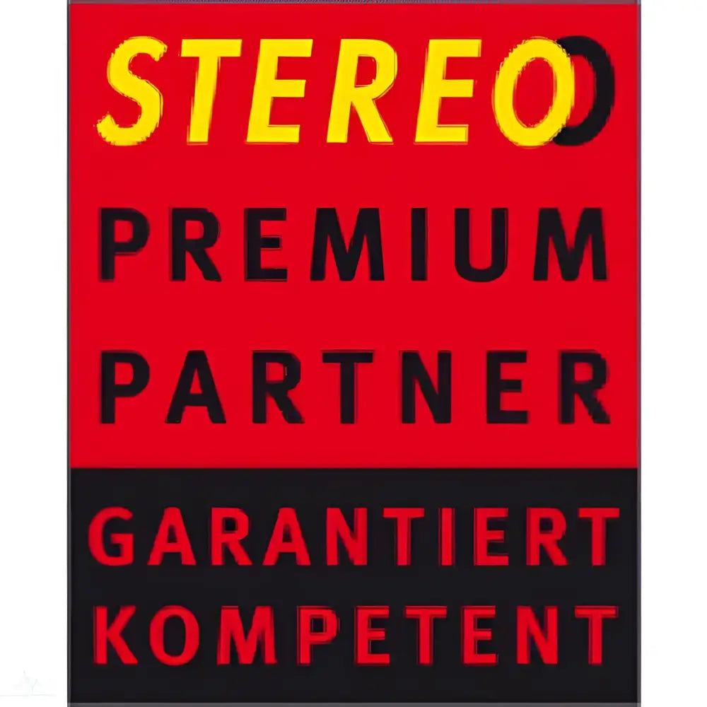 German audio equipment store advertisement for Einkaufsgutschein mit bester Klangqualität und gratisversand