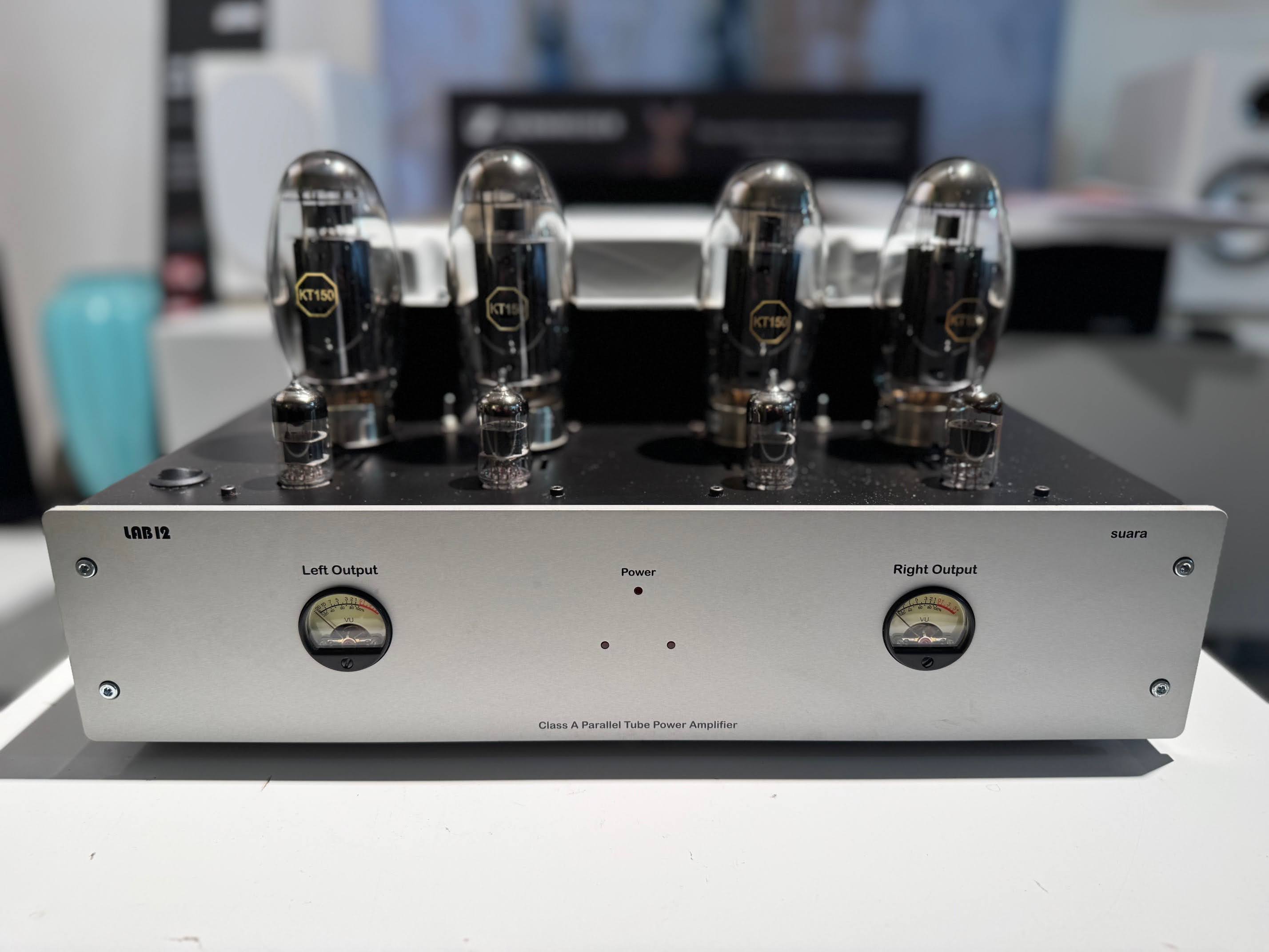 LAB12 Endstufe silber LAB 12 Suara Endstufe silber secondhand Erstbesitz