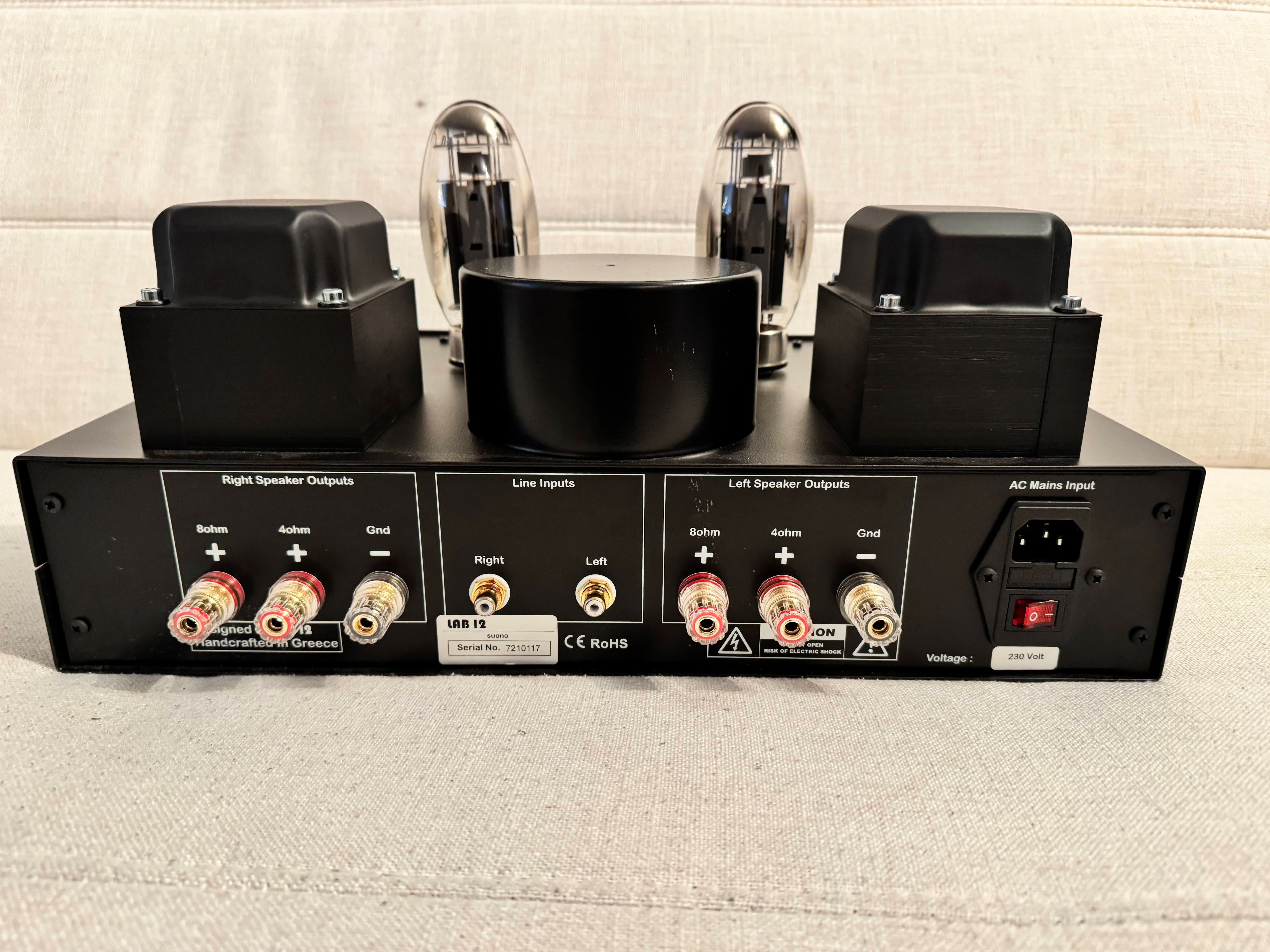 LAB12 Endstufe schwarz Lab12 Suono Endstufe  secondhand! Highend Musik pur