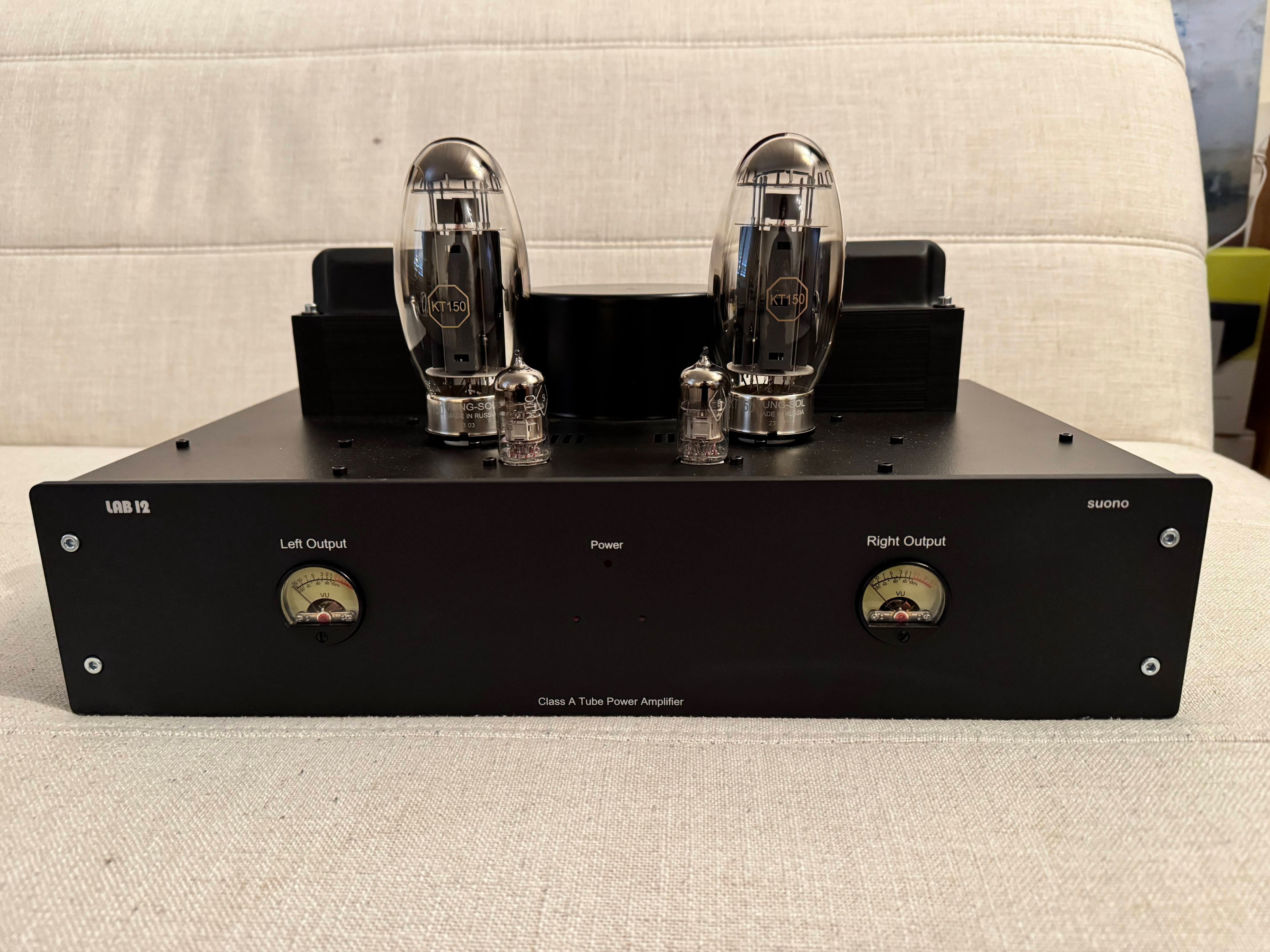 LAB12 Endstufe schwarz Lab12 Suono Endstufe  secondhand! Highend Musik pur