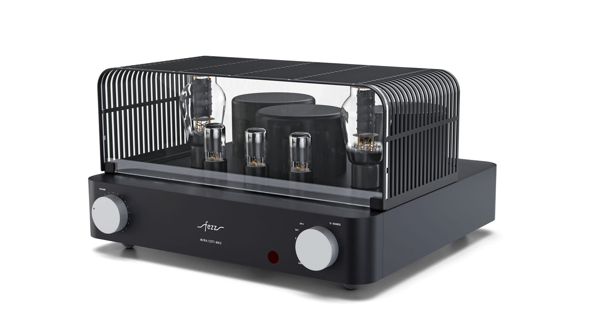 Fezz Audio Mira Ceti MK II in Black Ice (Schwarz), mit Röhrengitter
