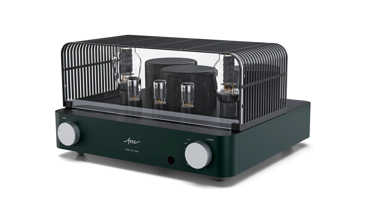 Fezz Audio Mira Ceti MK II in EverGreen (Grün), mit Röhrengitter