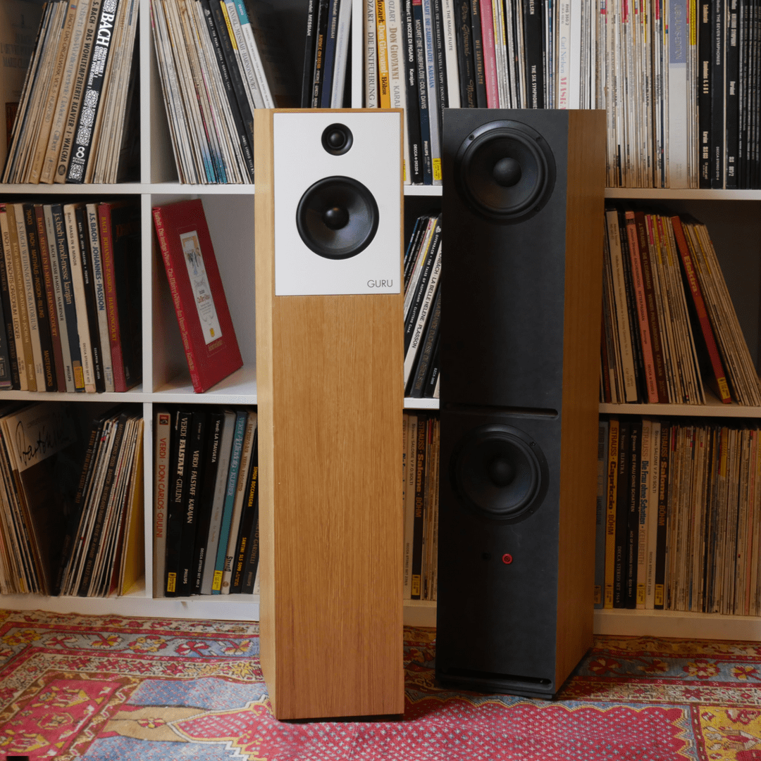 guruproaudio Lautsprecher Guru Junior28 Paar Eiche