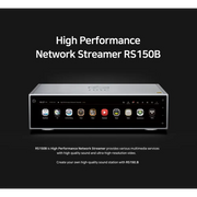 Hifiteam Czesany GmbH - home entertainment for you -  Verstärker & Netzwerkplayer silber Hifi Rose RS 150B Netzwerkplayer + DAC SCHAUFENSTERGERÄT