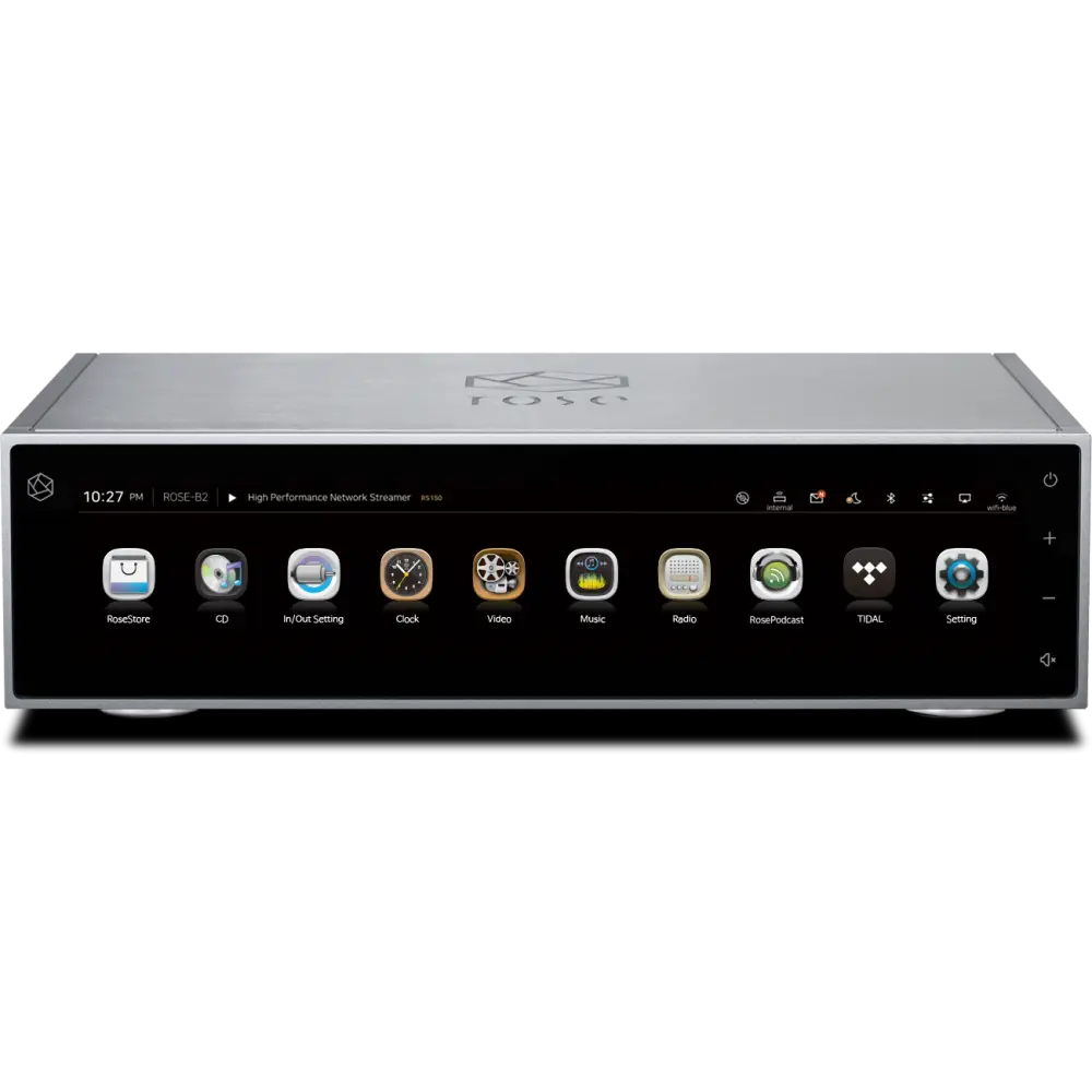 Hifiteam Czesany GmbH - home entertainment for you -  Verstärker & Netzwerkplayer Hifi Rose RS 150B Netzwekplayer + DAC