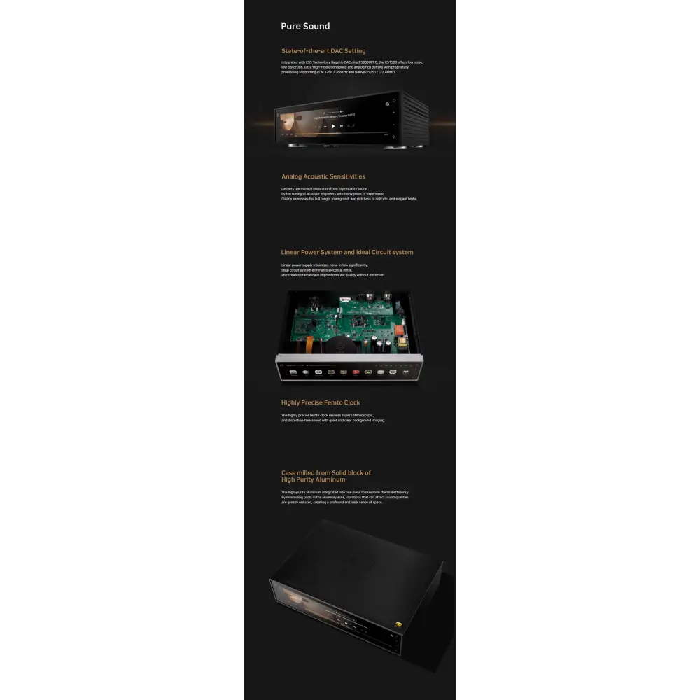 Hifiteam Czesany GmbH - home entertainment for you -  Verstärker & Netzwerkplayer Hifi Rose RS 150B Netzwerkplayer + DAC SCHAUFENSTERGERÄT