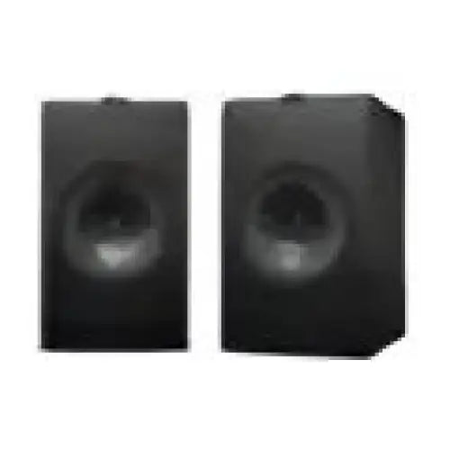 KEF Q350 Paar: Hochwertige schwarze Regallautsprecher mit gehäuses versetzt für was hi-fi