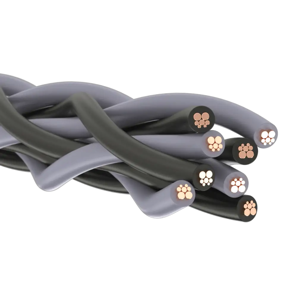 Unkonfektionierte Kimber Kable mit hochreinem Kupfer, unterschiedlichen Dicken, Kabel