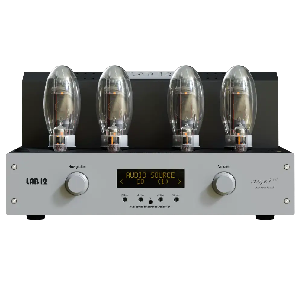 LAB12 Integre4 MK2 Röhren-Vollverstärker KT-88 secondhand silber
