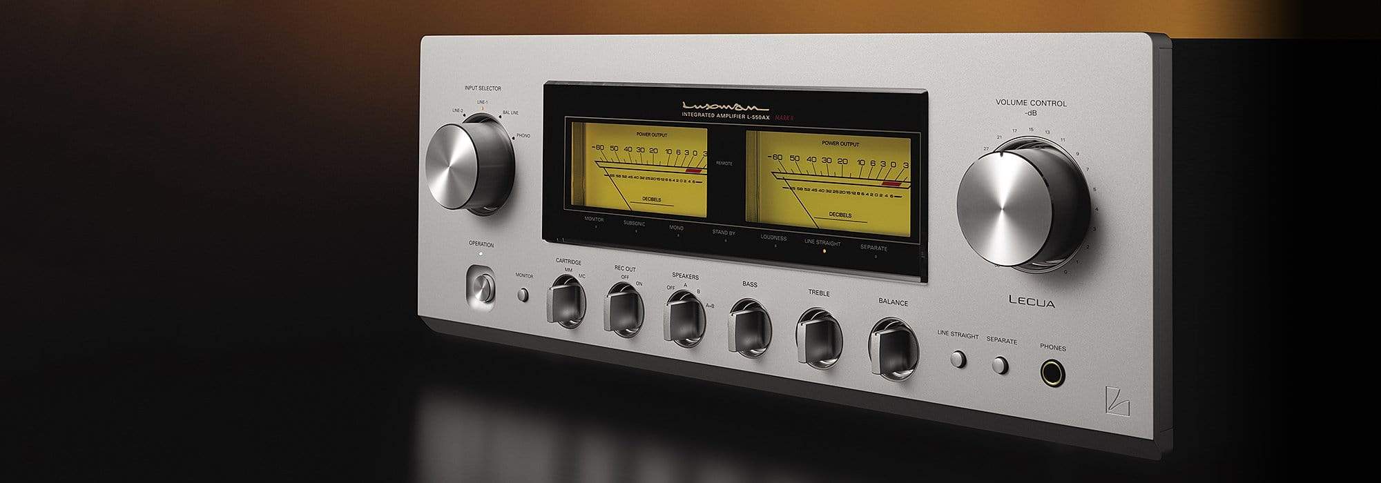 LUXMAN L 550AXII Class A Auspackware Verstärker