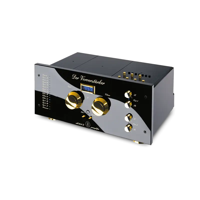 MBL Vorstufe MBL 6010D Vorstufe Piano Schwarz/Gold
