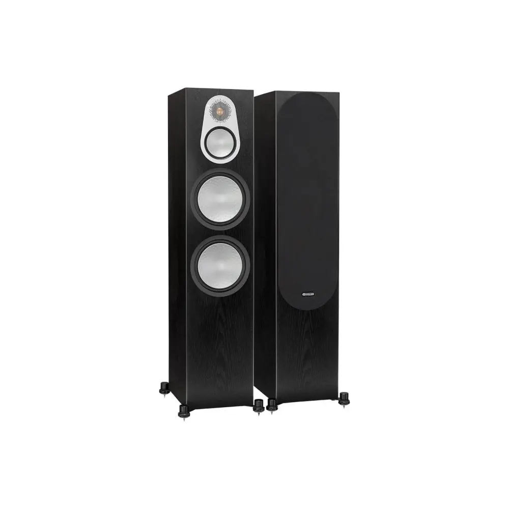 Monitor Audio Lautsprecher eiche schwarz Monitor Audio Silver 500 Standlautsprecher Paarpreis!