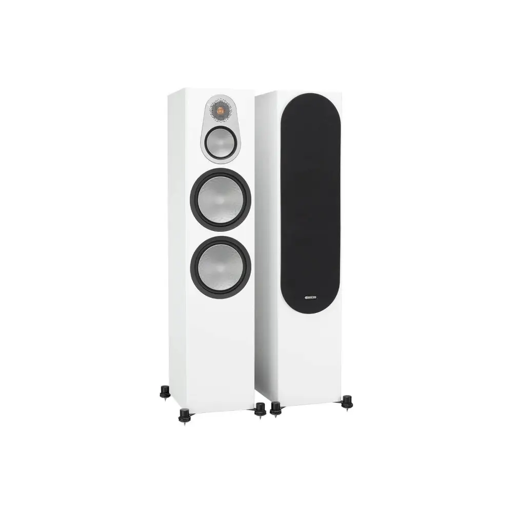 Monitor Audio Lautsprecher weiß satin Monitor Audio Silver 500 Standlautsprecher Paarpreis!