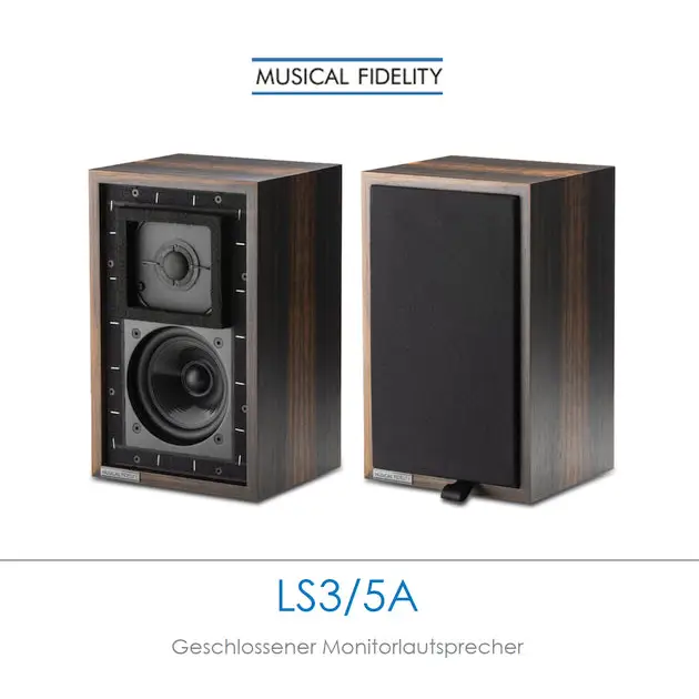 Musical Fidelity Lautsprecher Musical Fidelity LS3/5A Lautsprecher