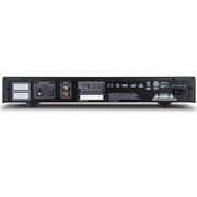 Rückseite des NAD C538 Disc Players mit optischem, koaxialem, RCA und Stromanschluss