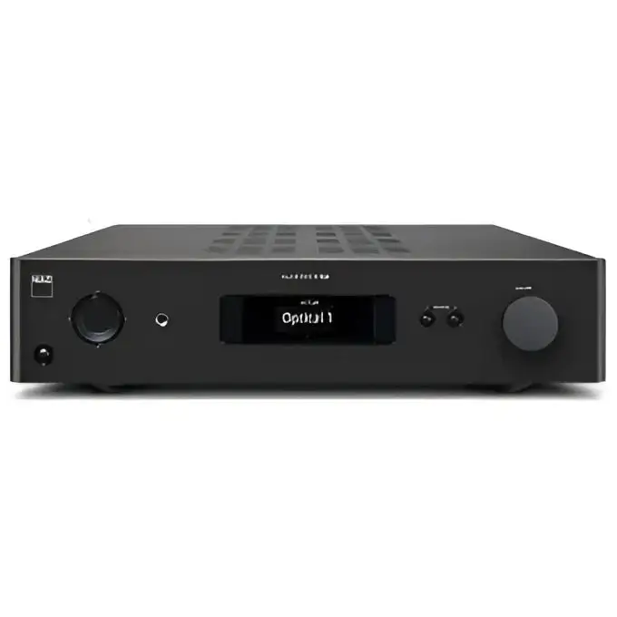 Schwarzer NAD C658 DAC Streamer Vorverstärker mit digitaler Anzeige, 500mv out, Bluetooth aptx