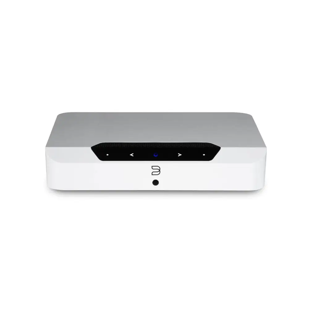 NAD Powernode Edge Weiß NAD C700 oder Bluesound Powernode Edge + DoAcoustics 101 Wood Set