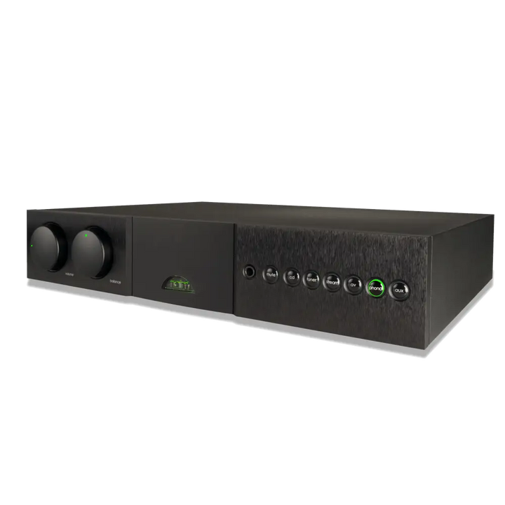 Black Audio Verstärker Naim Supernait 3 mit Kontrollelementen für besten Klang