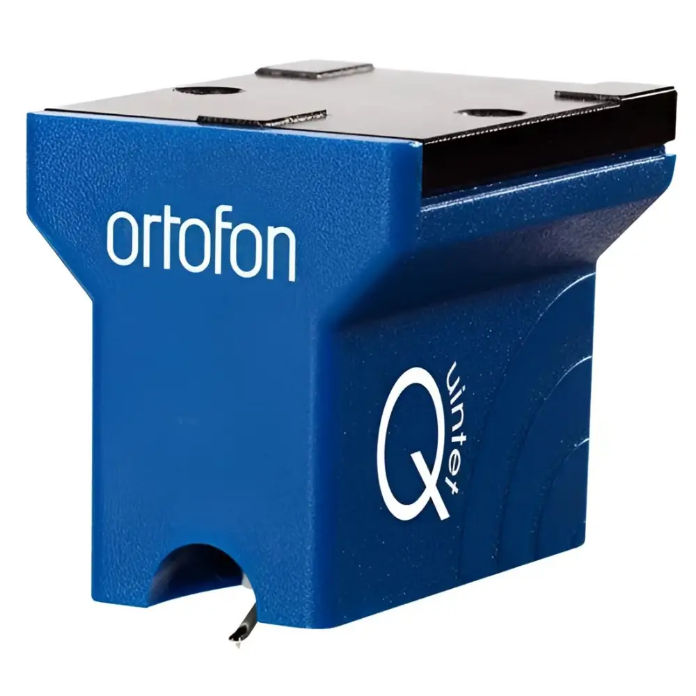 Ortofon Quintet Blue MC Tonabnehmer mit blauer Moving Coil, Stylus, für exzellenten Kanaltrennung