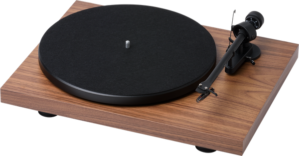 Pro-ject Audio plattenspieler WALNUSS Pro-ject Debut RecordMaster  DC OM-5