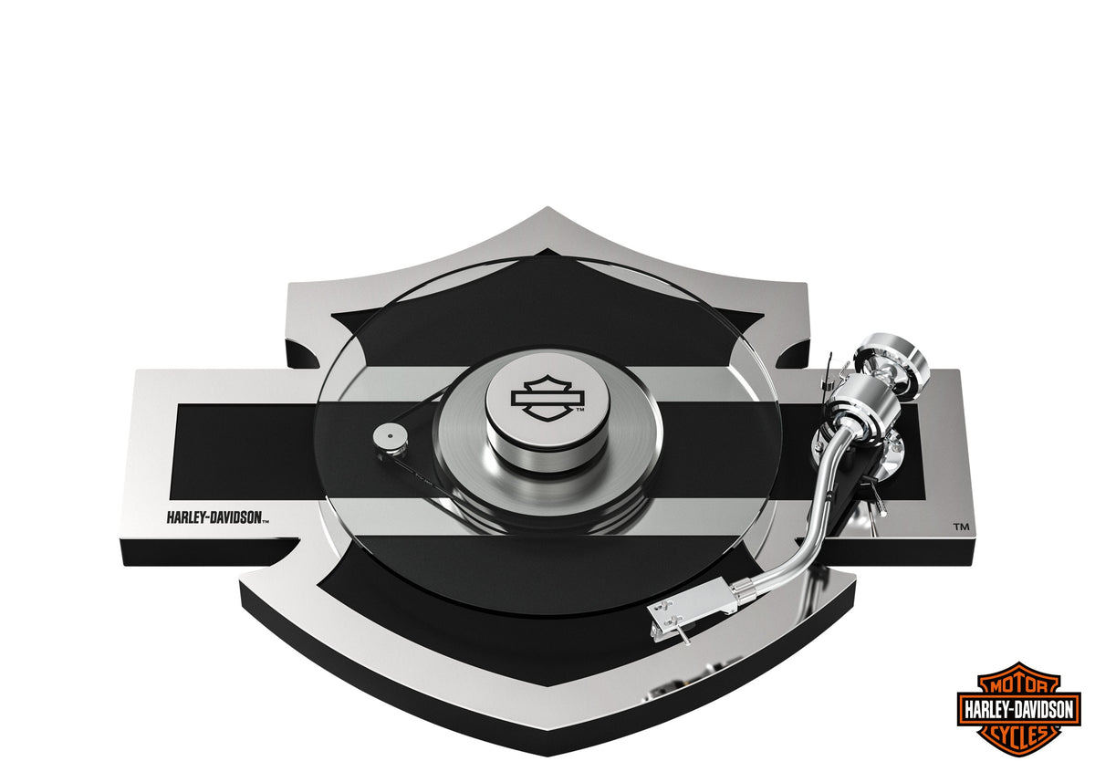 Pro-Ject Harley-Davidson Turntable, Ansicht von oben